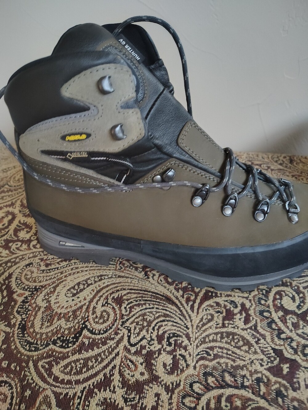 Asolo Hunter Tundra GV MM Gore-Tex Men's Hiking Boots Brown/Black US 11 Medium - Picture 7 of 11